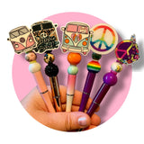 Hippie bead pen