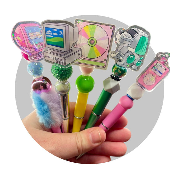 Y2K bead pen