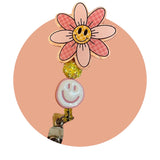 Floral Badge Reel