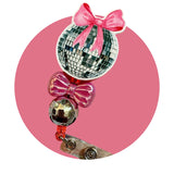 Girly Bow Badge Reel
