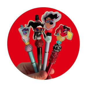 Goof bead pen