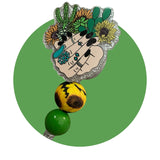 Floral Badge Reel