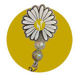 Floral Badge Reel