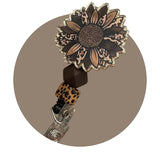 Floral Badge Reel