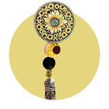 Floral Badge Reel