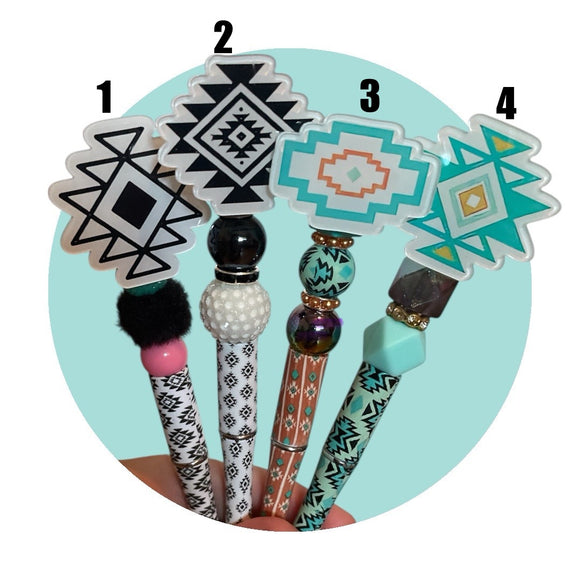 Hippie bead pen