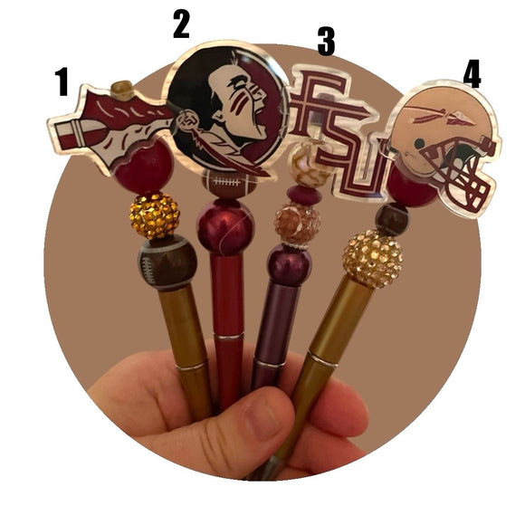 Football bead pen