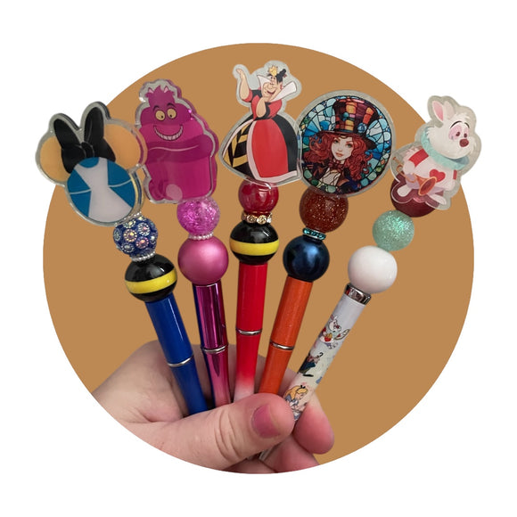 Alice and Friends bead pen