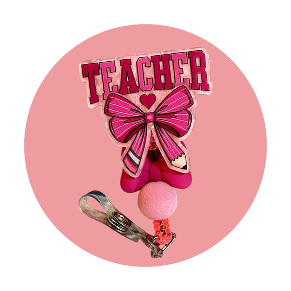 Teacher Badge Reel