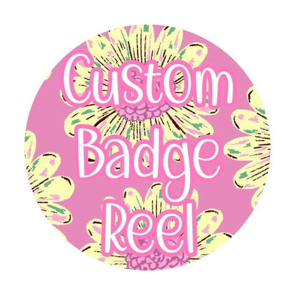 Custom badge reel