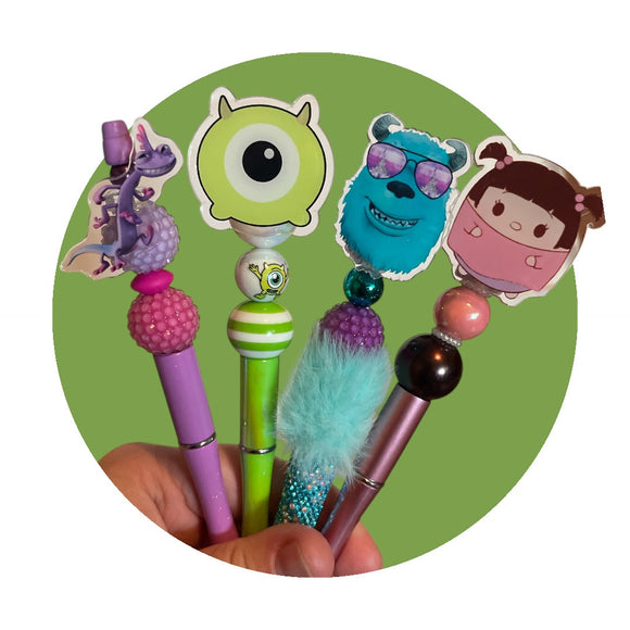 Scary monsters bead pen