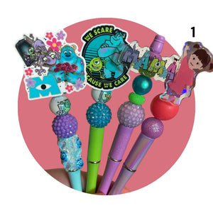 Scary monsters bead pen